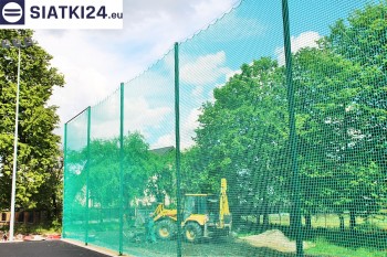 Siatki Chełm - Zabezpieczenie za bramkami i trybun boiska piłkarskiego dla terenów Chełma