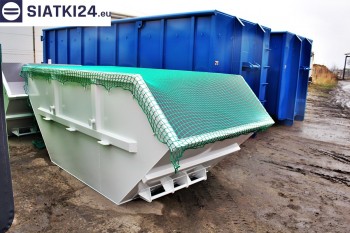 Siatki Chełm - Siatka przykrywająca na kontener - zabezpieczenie przewożonych ładunków dla terenów Chełma
