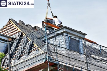 Siatki Chełm - Siatka zabezpieczająca na rusztowania; siatki do zabezpieczenia balustrad i całego rusztowania dla terenów Chełma